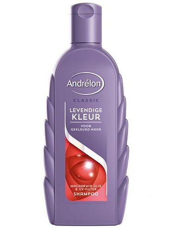 Aanbiedingen Andrelon Shampoo Levendige Kleur 300ml - Geldig van 22/01/2022 tot 24/02/2022 bij Drogisterij.net