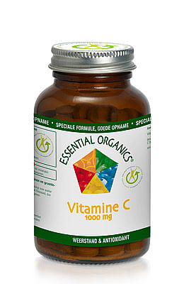 Aanbiedingen Essential Organics Vitamine C 1000mg Tr Tablet. - Geldig van 22/01/2022 tot 24/02/2022 bij Drogisterij.net