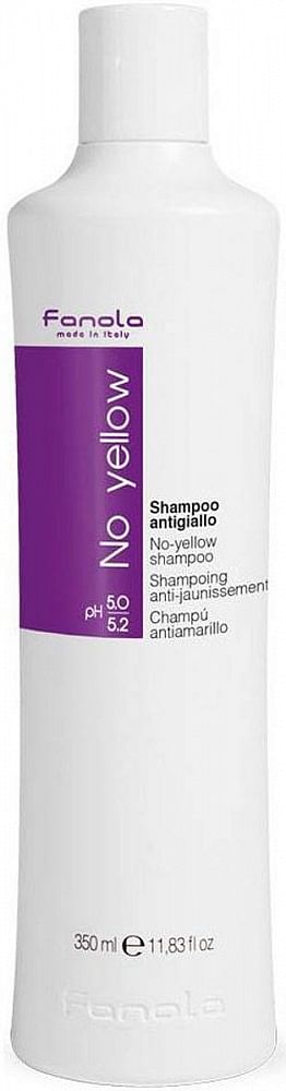 Aanbiedingen Fanola Shampoo No Yellow 350ml - Geldig van 22/01/2022 tot 24/02/2022 bij Drogisterij.net