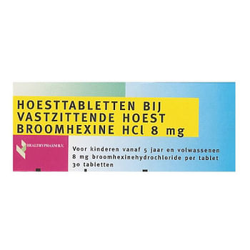 Aanbiedingen Healthypharm hoesttabletten - Geldig van 22/01/2022 tot 24/02/2022 bij Drogisterij.net