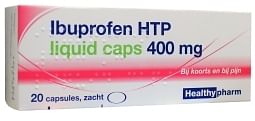 Aanbiedingen Healthypharm Ibuprofen Liquid Capsules - Geldig van 22/01/2022 tot 11/02/2022 bij Drogisterij.net