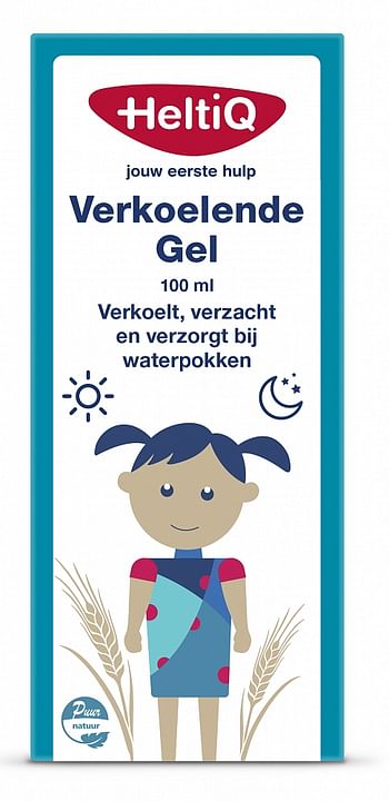 Aanbiedingen Heltiq Verkoelende Gel Bij Waterpokken - Geldig van 22/01/2022 tot 24/02/2022 bij Drogisterij.net