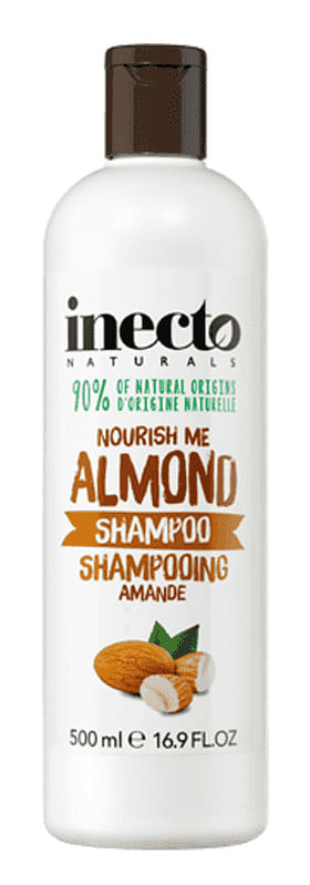Aanbiedingen Inecto Naturals Almond Shampoo 500ml - Geldig van 22/01/2022 tot 24/02/2022 bij Drogisterij.net