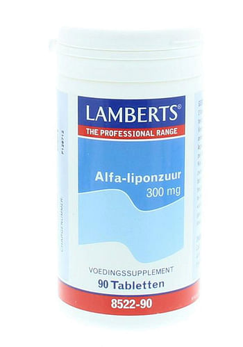 Aanbiedingen Lamberts Alfa liponzuur 300 mg Tabletten - Geldig van 22/01/2022 tot 23/02/2022 bij Drogisterij.net