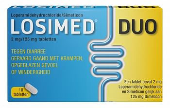 Aanbiedingen Losimed Duo 2 mg / 125 mg - Geldig van 22/01/2022 tot 24/02/2022 bij Drogisterij.net