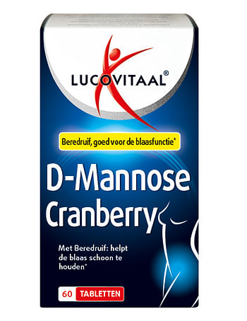 Aanbiedingen Lucovitaal D-mannose Cranberry blaasfunctie - Geldig van 22/01/2022 tot 24/02/2022 bij Drogisterij.net