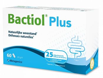 Aanbiedingen Metagenics Bactiol Plus Capsules - Geldig van 22/01/2022 tot 24/02/2022 bij Drogisterij.net