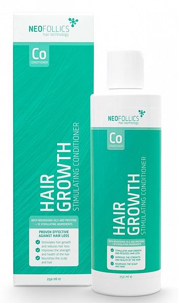 Aanbiedingen Neofollics Hair Growth Stimulating Conditioner 250ml - Geldig van 22/01/2022 tot 24/02/2022 bij Drogisterij.net