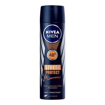 Aanbiedingen Nivea Men Deodorant Deospray Stress Protect Anti Transparant 200ml - Geldig van 22/01/2022 tot 24/02/2022 bij Drogisterij.net