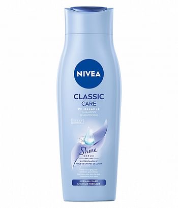 Aanbiedingen Nivea Shampoo Classic Care 250ml - Geldig van 22/01/2022 tot 24/02/2022 bij Drogisterij.net