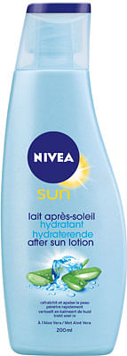 Aanbiedingen Nivea Sun After Sun Hydraterende Lotion - Geldig van 22/01/2022 tot 24/02/2022 bij Drogisterij.net