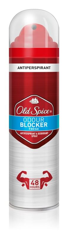 Aanbiedingen 150ml Old Spice Deodorant Deospray Odour Blocker Fresh - Geldig van 22/01/2022 tot 24/02/2022 bij Drogisterij.net
