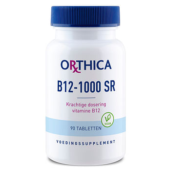 Aanbiedingen Orthica B12-1000 Slow Release Tabletten - Geldig van 22/01/2022 tot 24/02/2022 bij Drogisterij.net