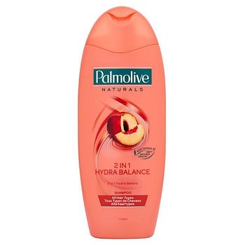 Aanbiedingen Palmolive Naturals Shampoo 2 In 1 Hydra Balance Perzik 350ml - Geldig van 22/01/2022 tot 24/02/2022 bij Drogisterij.net