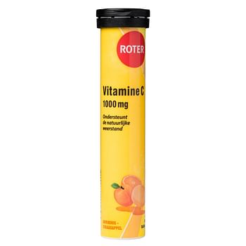 Aanbiedingen Roter Vitamine C Bruistabletten Ascorbinezuur Abrikoos-sinaasappelsmaak - Geldig van 22/01/2022 tot 01/02/2022 bij Drogisterij.net