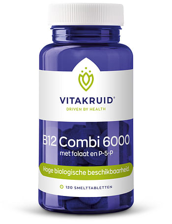 Aanbiedingen Vitakruid B12 Combi 6000 - Geldig van 22/01/2022 tot 24/02/2022 bij Drogisterij.net