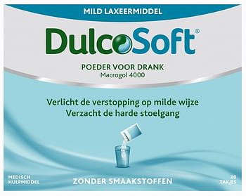 Aanbiedingen Dulcosoft poeder voor drank - Geldig van 23/01/2022 tot 24/02/2022 bij Drogisterij.net