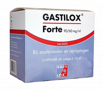 Aanbiedingen Gastilox forte sachets - Geldig van 23/01/2022 tot 24/02/2022 bij Drogisterij.net