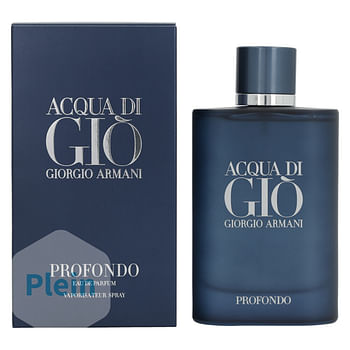 Aanbiedingen Giorgio Armani Acqua Dio Gio Profondo Eau de Parfum Spray 125 ml - Geldig van 23/01/2022 tot 13/02/2022 bij Plein