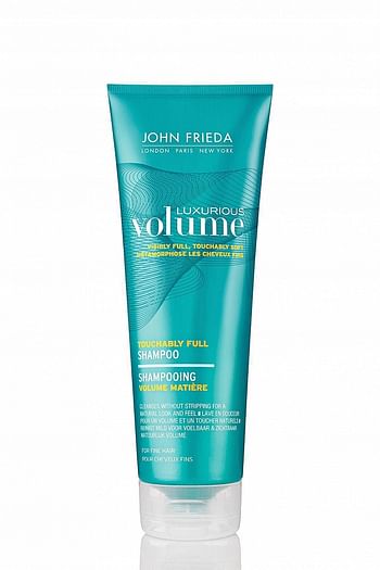 Aanbiedingen John Frieda Luxurious Volume Touchably Full Shampoo 250ml - Geldig van 23/01/2022 tot 23/02/2022 bij Drogisterij.net