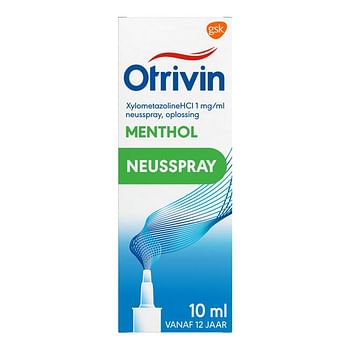 Aanbiedingen Otrivin menthol neusspray - Geldig van 23/01/2022 tot 24/02/2022 bij Drogisterij.net