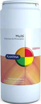 Aanbiedingen Plantina Multivitamine Tabletten - Geldig van 23/01/2022 tot 07/02/2022 bij Drogisterij.net