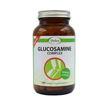 Aanbiedingen Vedax Glucosamine 120 vegacaps - Vedax - Geldig van 23/01/2022 tot 19/05/2022 bij Plein