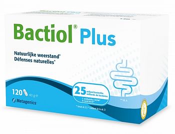 Aanbiedingen Metagenics Bactiol Plus Darmfunctie - Geldig van 24/01/2022 tot 31/01/2022 bij Drogisterij.net