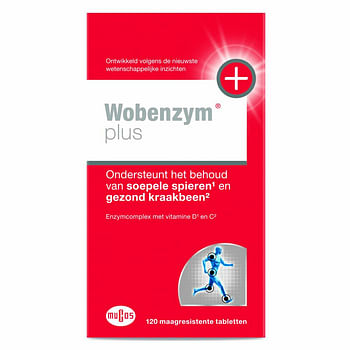 Aanbiedingen Wobenzym Plus Enzympreparaat 120 tabletten - Geldig van 24/01/2022 tot 24/01/2022 bij Plein