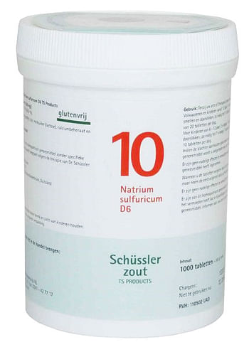 Aanbiedingen Pfluger Schussler Celzouten Nr. 10 Natrium Sulfuricum - Geldig van 04/01/2022 tot 21/01/2022 bij Drogisterij.net
