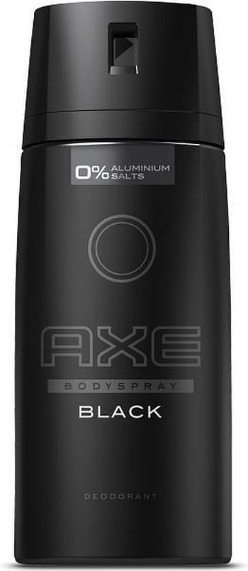 Aanbiedingen Axe Deodorant Deospray Black 150ml - Geldig van 05/01/2022 tot 21/01/2022 bij Drogisterij.net