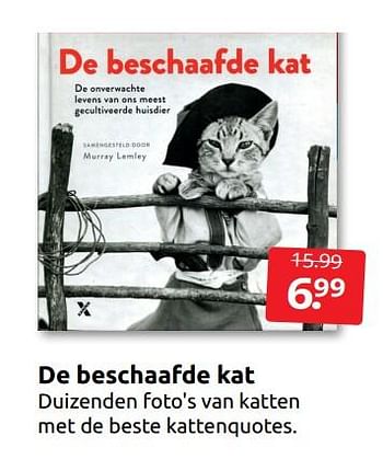 Aanbiedingen De beschaafde kat - Huismerk - Boekenvoordeel - Geldig van 01/10/2022 tot 09/10/2022 bij Boekenvoordeel