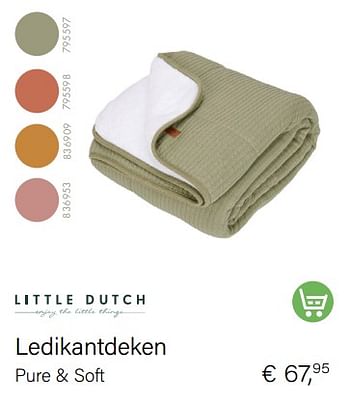 Aanbiedingen Ledikantdeken - Little Dutch - Geldig van 01/10/2022 tot 31/10/2022 bij Multi Bazar