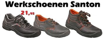 Aanbiedingen Werkschoenen santon - Huismerk - Itek - Geldig van 29/09/2022 tot 23/10/2022 bij Itek