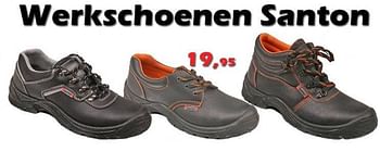 Aanbiedingen Werkschoenen santon - Huismerk - Itek - Geldig van 29/09/2022 tot 23/10/2022 bij Itek
