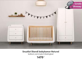 Aanbiedingen Snuzkot skandi babykamer natural - Huismerk - Baby &amp; Tiener Megastore - Geldig van 09/10/2022 tot 18/10/2022 bij Baby & Tiener Megastore