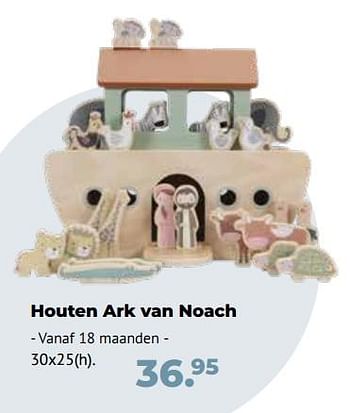 Aanbiedingen Houten ark van noach - Little Dutch - Geldig van 10/10/2022 tot 06/12/2022 bij Multi Bazar