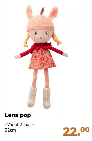 Aanbiedingen Lena pop - Lilliputiens - Geldig van 10/10/2022 tot 06/12/2022 bij Multi Bazar