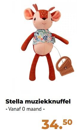 Aanbiedingen Stella muziekknuffel - Lilliputiens - Geldig van 10/10/2022 tot 06/12/2022 bij Multi Bazar