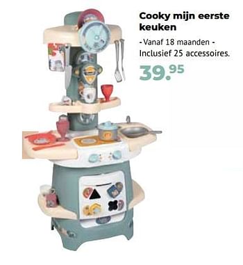 Aanbiedingen Cooky mijn eerste keuken - Smoby - Geldig van 10/10/2022 tot 06/12/2022 bij Multi Bazar