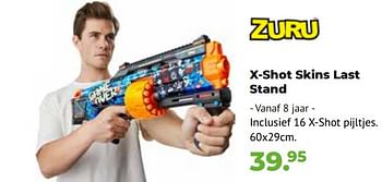 Aanbiedingen X-shot skins last stand - Zuru - Geldig van 10/10/2022 tot 06/12/2022 bij Multi Bazar