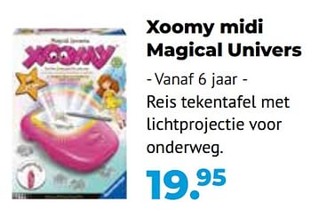 Aanbiedingen Xoomy midi magical univers - Ravensburger - Geldig van 10/10/2022 tot 06/12/2022 bij Multi Bazar