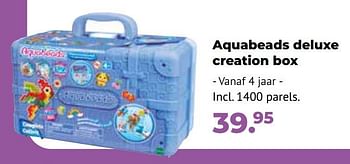 Aanbiedingen Aquabeads deluxe creation box - Aquabeads - Geldig van 10/10/2022 tot 06/12/2022 bij Multi Bazar