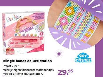 Aanbiedingen Blingle bands deluxe station - Sky Castle - Geldig van 10/10/2022 tot 06/12/2022 bij Multi Bazar