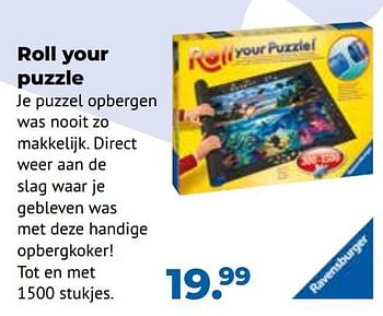Aanbiedingen Roll your puzzle - Ravensburger - Geldig van 10/10/2022 tot 06/12/2022 bij Multi Bazar