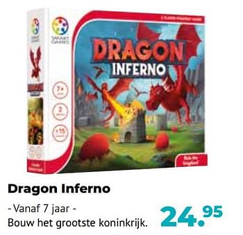 Aanbiedingen Dragon inferno - Smart Games - Geldig van 10/10/2022 tot 06/12/2022 bij Multi Bazar