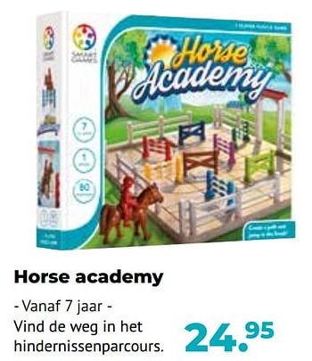 Aanbiedingen Horse academy - Smart Games - Geldig van 10/10/2022 tot 06/12/2022 bij Multi Bazar
