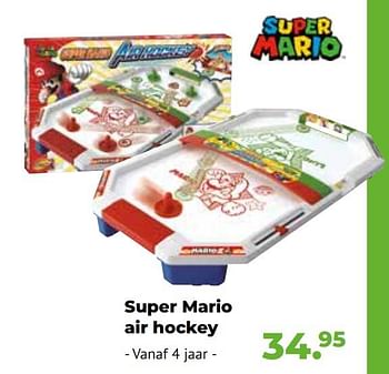 Aanbiedingen Super mario air hockey - Epoch d'Enfance - Geldig van 10/10/2022 tot 06/12/2022 bij Multi Bazar