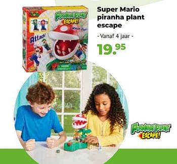 Aanbiedingen Super mario piranha plant escape - Epoch d'Enfance - Geldig van 10/10/2022 tot 06/12/2022 bij Multi Bazar