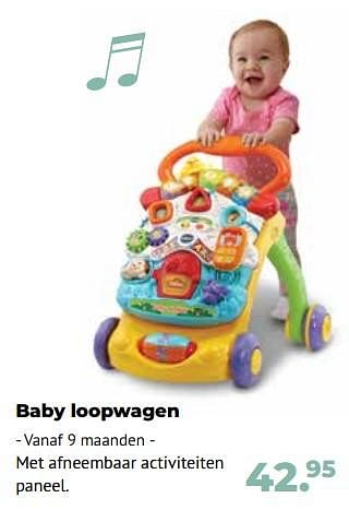 Aanbiedingen Baby loopwagen - Vtech - Geldig van 10/10/2022 tot 06/12/2022 bij Multi Bazar